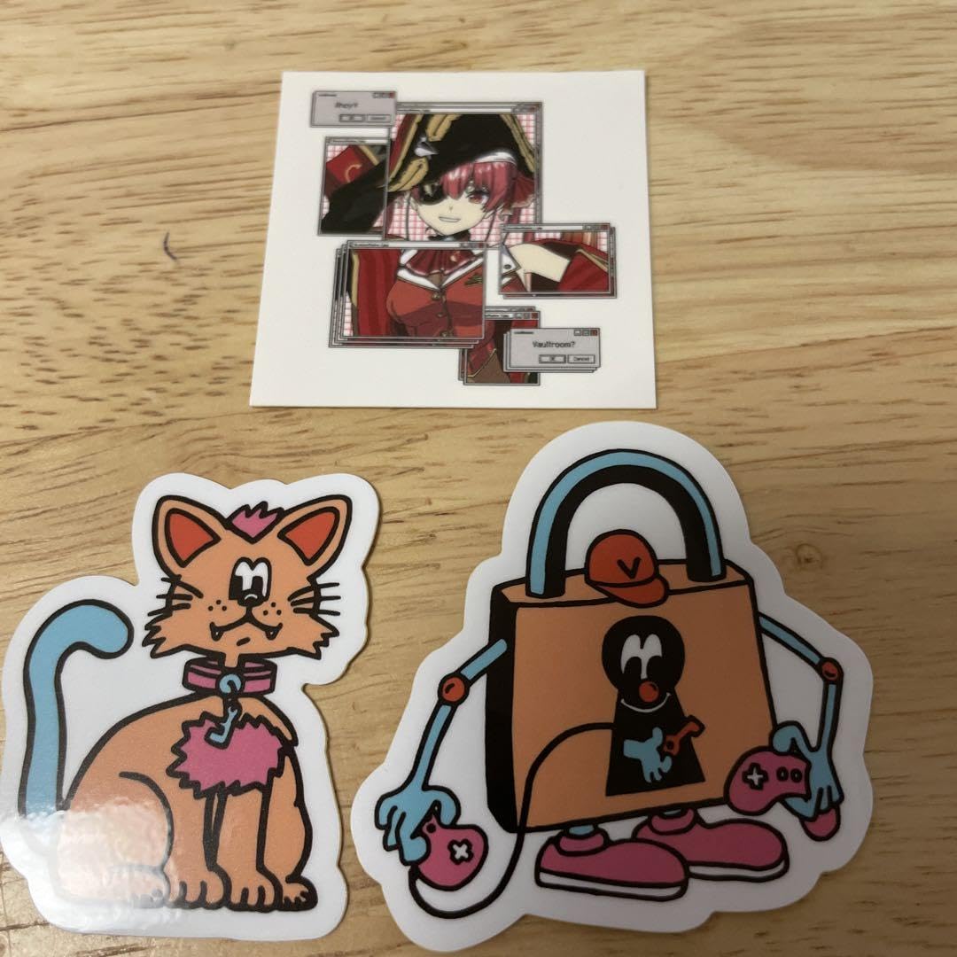 vaultroom × 宝鐘マリン CAPTAIN MARINE TEE / CHARCOAL XL ボルト